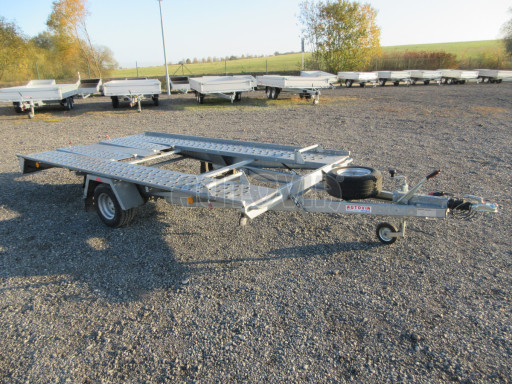 Bazarový přívěs na přepravu aut KAR 08 1,5T 3,50x1,95 č.10