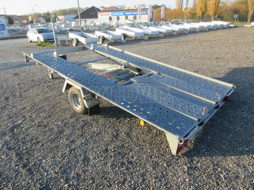Bazarový přívěs na přepravu aut KAR 08 1,5T 3,50x1,95 č.13