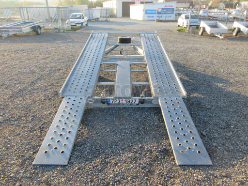 Bazarový přívěs na přepravu aut KAR 08 1,5T 3,50x1,95 č.17