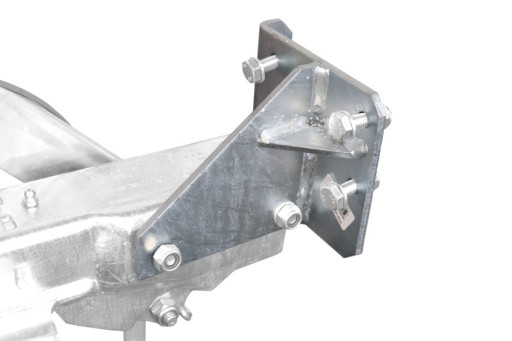 Držák opěrného kolečka pro náj.brzdu AL-KO 161S, 251S spodní montáž č.3