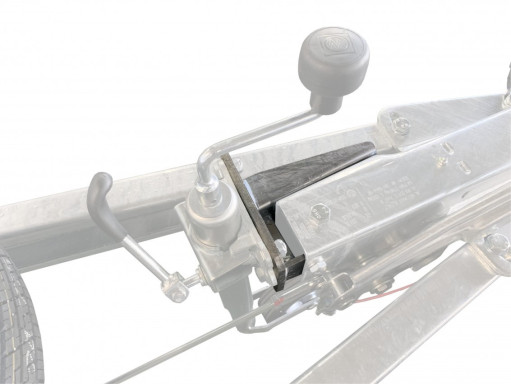 Konzola pro držák opěrného kolečka na brzdu AL-KO 161S/161S PLUS/251S/251S PLUS/251G č.2