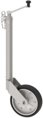 Kolečko opěrné  drážkované s pojistkou KNOTT 60 280x66 385 kg č.1
