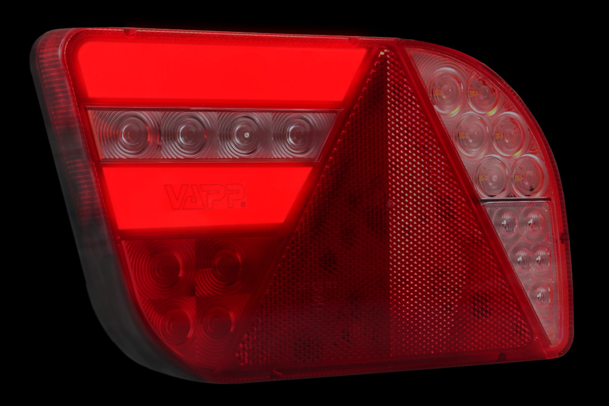 Svítilna VAPP GloTrac sdružená LED 12-24V, L-BL/BR/KO/CO/ML, baj6 č.4