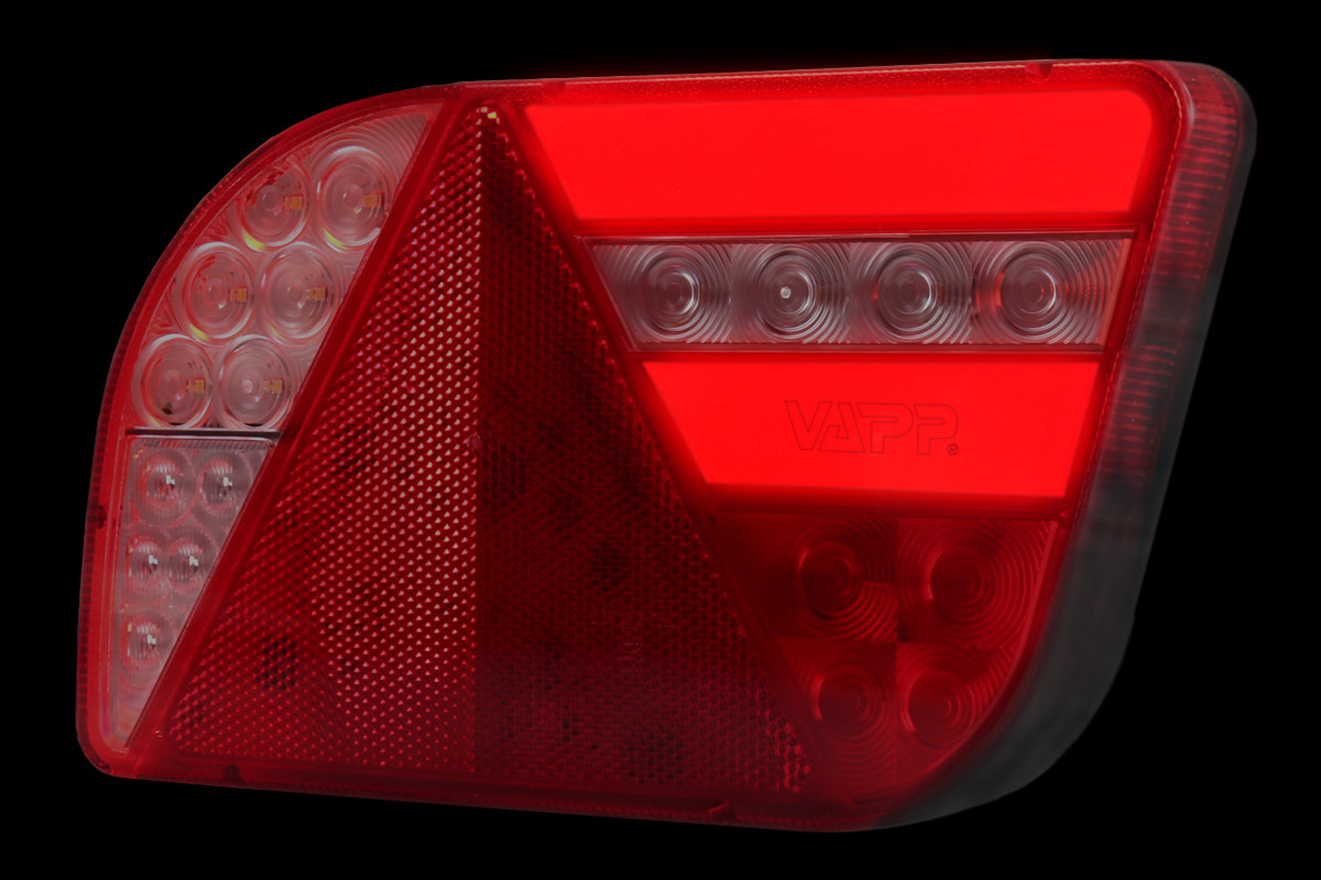 Svítilna VAPP GloTrac sdružená LED 12-24V, P-BL/BR/KO/CO/ML, baj6 č.4
