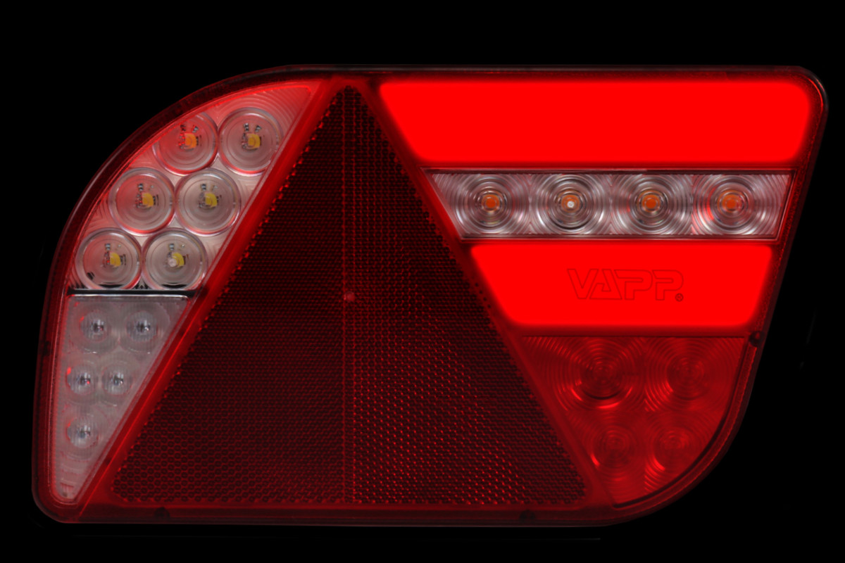Svítilna VAPP GloTrac sdružená LED 12-24V, P-BL/BR/KO/CO/ML, baj6 č.5