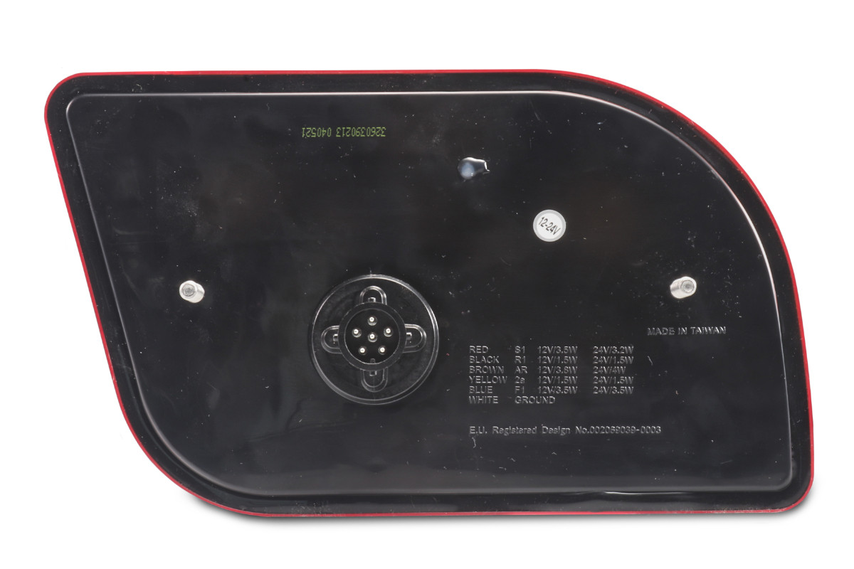 Svítilna VAPP GloTrac sdružená LED 12-24V, P-BL/BR/KO/CO/ML, baj6 č.8