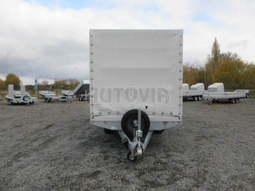 Bazarový brzděný přívěs DN 3,5T B2 5,05x2,10/2,10