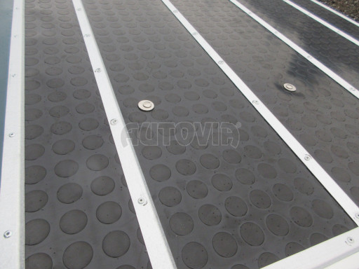 Přívěs na zvířata ZV 27 N1 O laminátové víko 2,50x1,48/1,40 okna