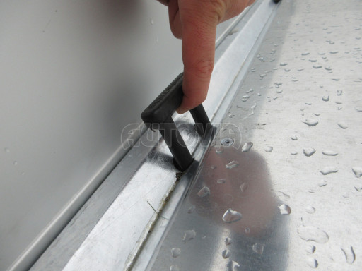 MULTIFUNKČNÍ přepravník a třístranný sklápěč JK 3,5T 4,00x2,10/0,35 v el. + Zn, stavitelná oj č.46