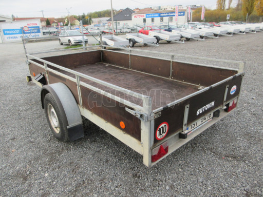 Bazarový přívěs za auto ZV 31 B1 750kg  3,01x1,54/0,30 RE POČ
