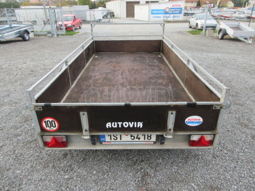 Bazarový přívěs za auto ZV 31 B1 750kg  3,01x1,54/0,30 RE POČ