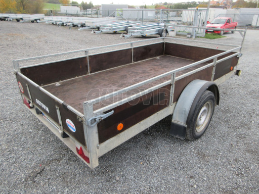 Bazarový přívěs za auto ZV 31 B1 750kg  3,01x1,54/0,30 RE POČ