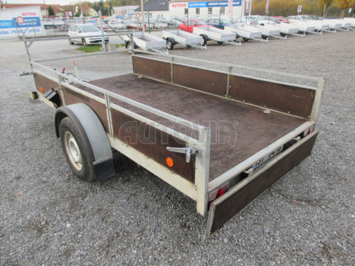 Bazarový přívěs za auto ZV 31 B1 750kg  3,01x1,54/0,30 RE POČ