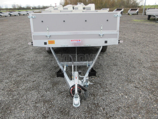 Brzděný sklopný valník s rampou ZV 31 1,3T B1 skl 3,60x1,60/0,50