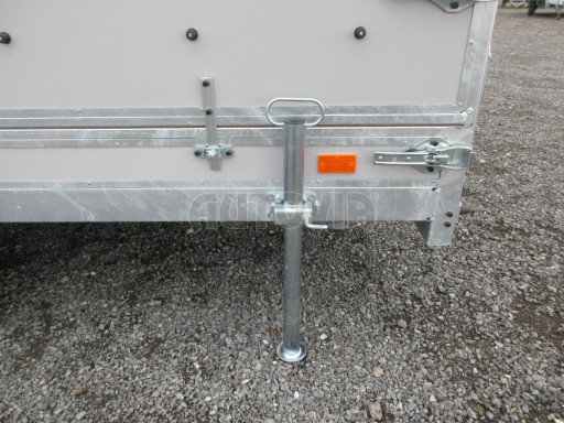 Brzděný sklopný valník s rampou ZV 31 1,3T B1 skl 3,60x1,60/0,50