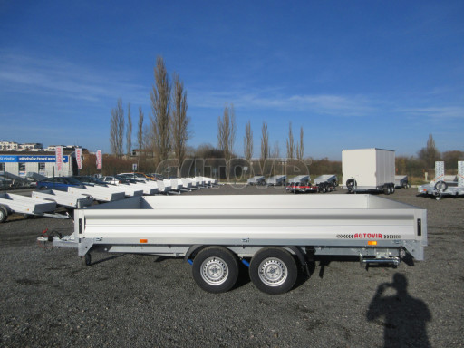 Nákladní přívěs ACAR 2,7T B2 4,17x2,15/0,35 box na nájezdy č.6