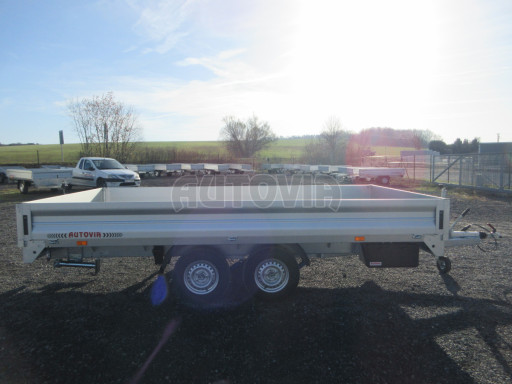 Nákladní přívěs ACAR 2,7T B2 4,17x2,15/0,35 box na nájezdy č.9