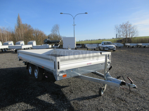 Nákladní přívěs ACAR 2,7T B2 4,17x2,15/0,35 box na nájezdy č.1