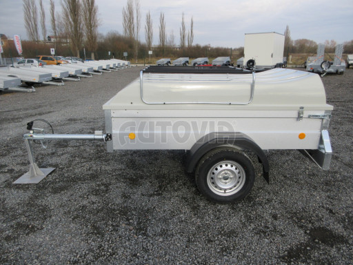 Přívěs s víkem PN 3 750kg 2,06x1,10/0,55 - laminátové víko č.4