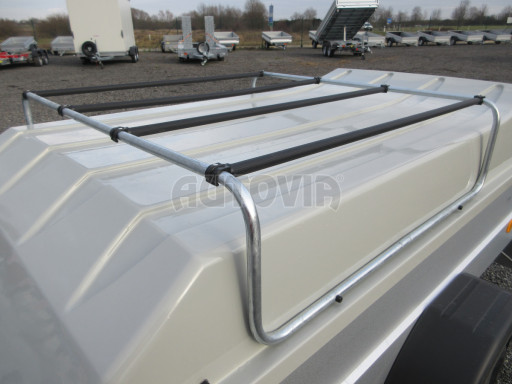 Přívěs s víkem PN 3 750kg 2,06x1,10/0,55 - laminátové víko č.10