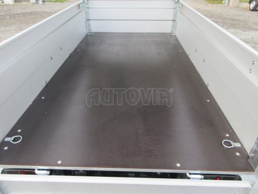 Přívěs s víkem PN 3 750kg 2,06x1,10/0,55 - laminátové víko č.18