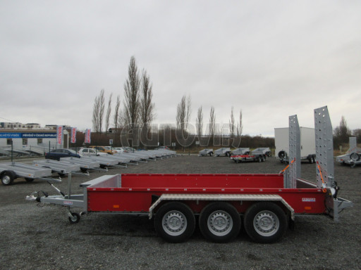 Přepravník mechanizace BT 3,5T B3 3,90x1,90/0,30 KOMBI nájezdy č.2