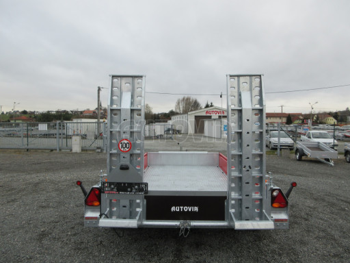 Přepravník mechanizace BT 3,5T B3 3,90x1,90/0,30 KOMBI nájezdy č.6