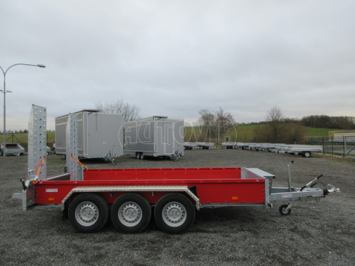 Přepravník mechanizace BT 3,5T B3 3,90x1,90/0,30 KOMBI nájezdy č.8