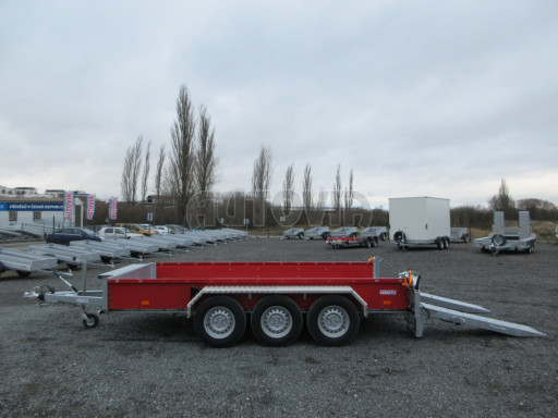 Přepravník mechanizace BT 3,5T B3 3,90x1,90/0,30 KOMBI nájezdy č.11