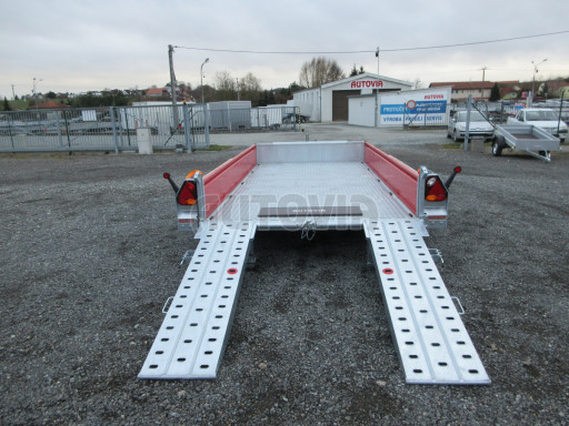 Přepravník mechanizace BT 3,5T B3 3,90x1,90/0,30 KOMBI nájezdy č.12