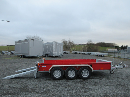 Přepravník mechanizace BT 3,5T B3 3,90x1,90/0,30 KOMBI nájezdy č.14