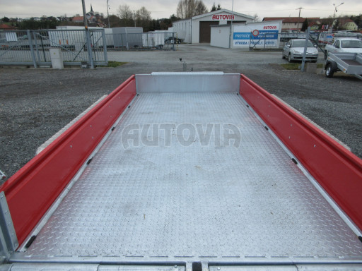 Přepravník mechanizace BT 3,5T B3 3,90x1,90/0,30 KOMBI nájezdy č.15