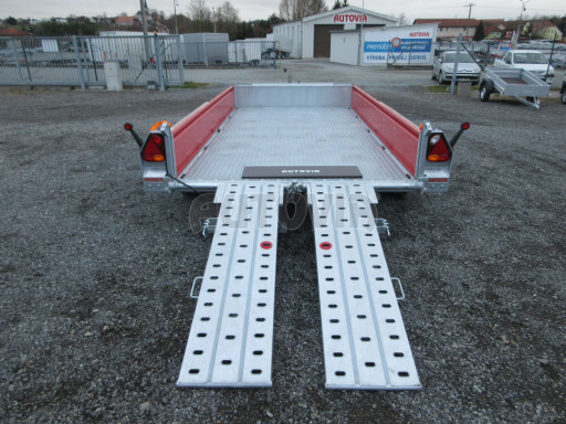 Přepravník mechanizace BT 3,5T B3 3,90x1,90/0,30 KOMBI nájezdy č.17