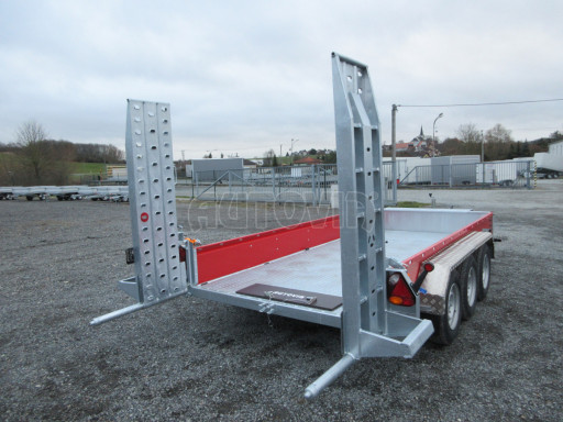Přepravník mechanizace BT 3,5T B3 3,90x1,90/0,30 KOMBI nájezdy č.21
