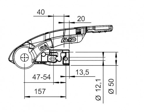 Přívěsný stabilizační kloub AKS 3004 AL-KO Dreierpack č.2