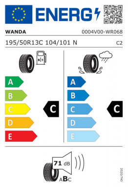 Pneu 195/50 R 13 C Wanda WR068 104N 900kg č.2