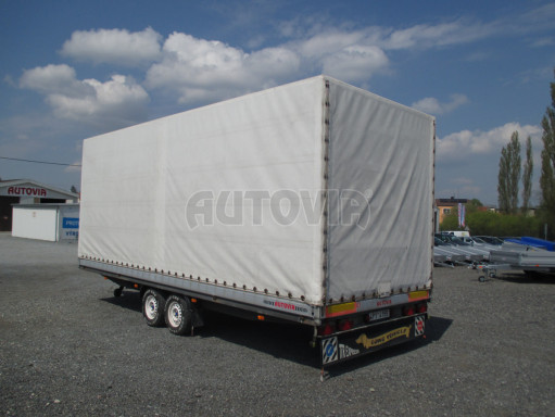 Bazarový valník s plachtou DN 3,5T B2 6,58x2,47/2,60 č.4