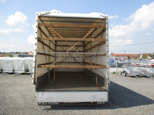 Bazarový valník s plachtou DN 3,5T B2 6,58x2,47/2,60 č.2