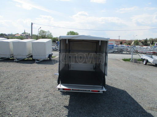 Přívěs s ALU bočnicemi a plachtou ZV 26 ALU 750kg N1POČ 2,50x1,25/1,33