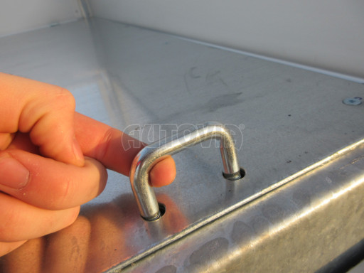 Sklápěcí přívěs VER SK 2,7T 2,65x1,55/0,30 Gitter ruč. č.19