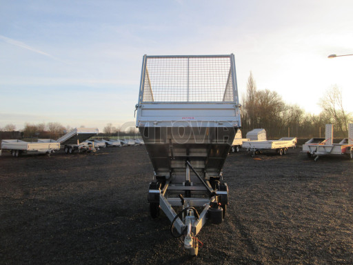 Sklápěcí přívěs VER SK 2,7T 2,65x1,55/0,30 Gitter ruč. č.8