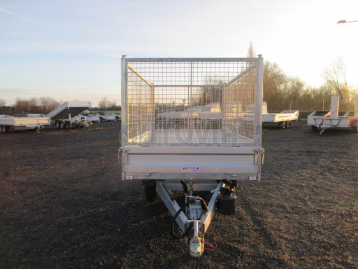 Sklápěcí přívěs VER SK 2,7T 2,65x1,55/0,30 Gitter ruč. č.17