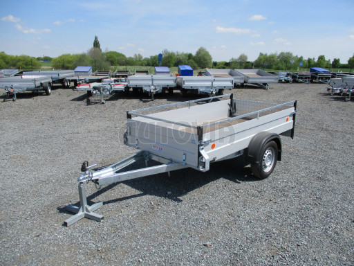 PROFI sklápěcí přívěs ZV 26 ALU N1 skl 2,50x1,25/0,35 POČ RE zesílená náprava