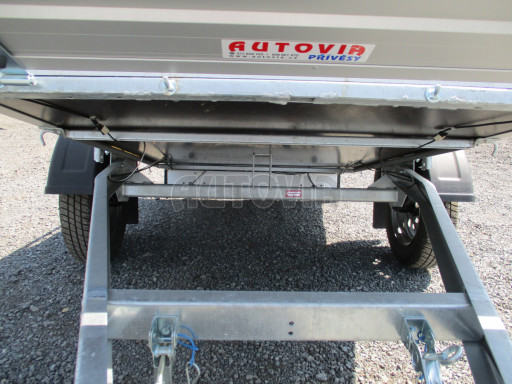 PROFI sklápěcí přívěs ZV 26 ALU N1 skl 2,50x1,25/0,35 POČ RE zesílená náprava