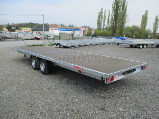 Nákladní přívěs DN 3,5T B2 7,40x2,20/plato