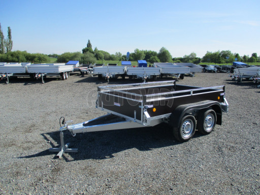 Přívěsný vozík ZV 27 750kg N2 2,52x1,48/0,35 POČ M RELING