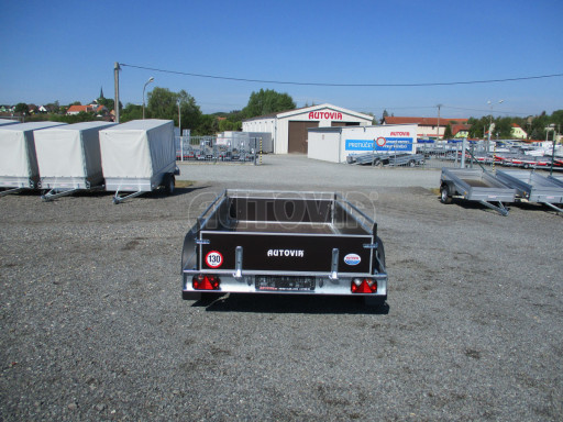 Přívěsný vozík ZV 27 750kg N2 2,52x1,48/0,35 POČ M RELING