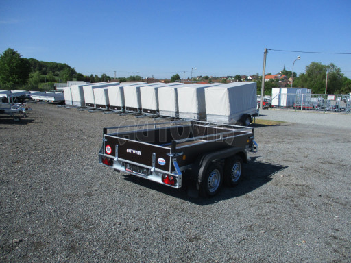 Přívěsný vozík ZV 27 750kg N2 2,52x1,48/0,35 POČ M RELING