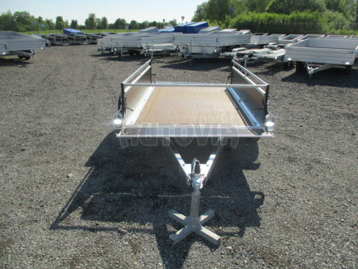 Přívěsný vozík ZV 27 750kg N2 2,52x1,48/0,35 POČ M RELING