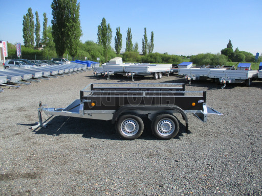 Přívěsný vozík ZV 27 750kg N2 2,52x1,48/0,35 POČ M RELING